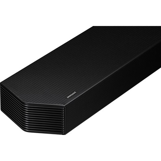Samsung Q-Series HW-Q800F Bluetooth 5.1.2 Soundbar - Obsidian Black - End closeup