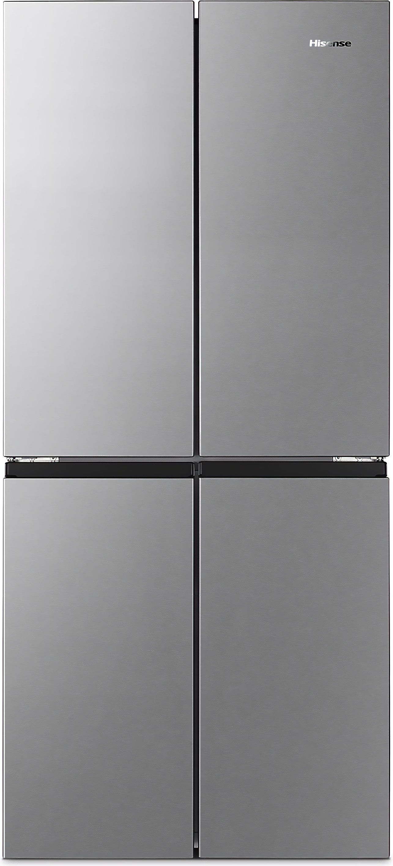 Hisense RQ563N4SI2 Total No Frost American Fridge Freezer - Stainless Steel - E Rated, Stainless Steel