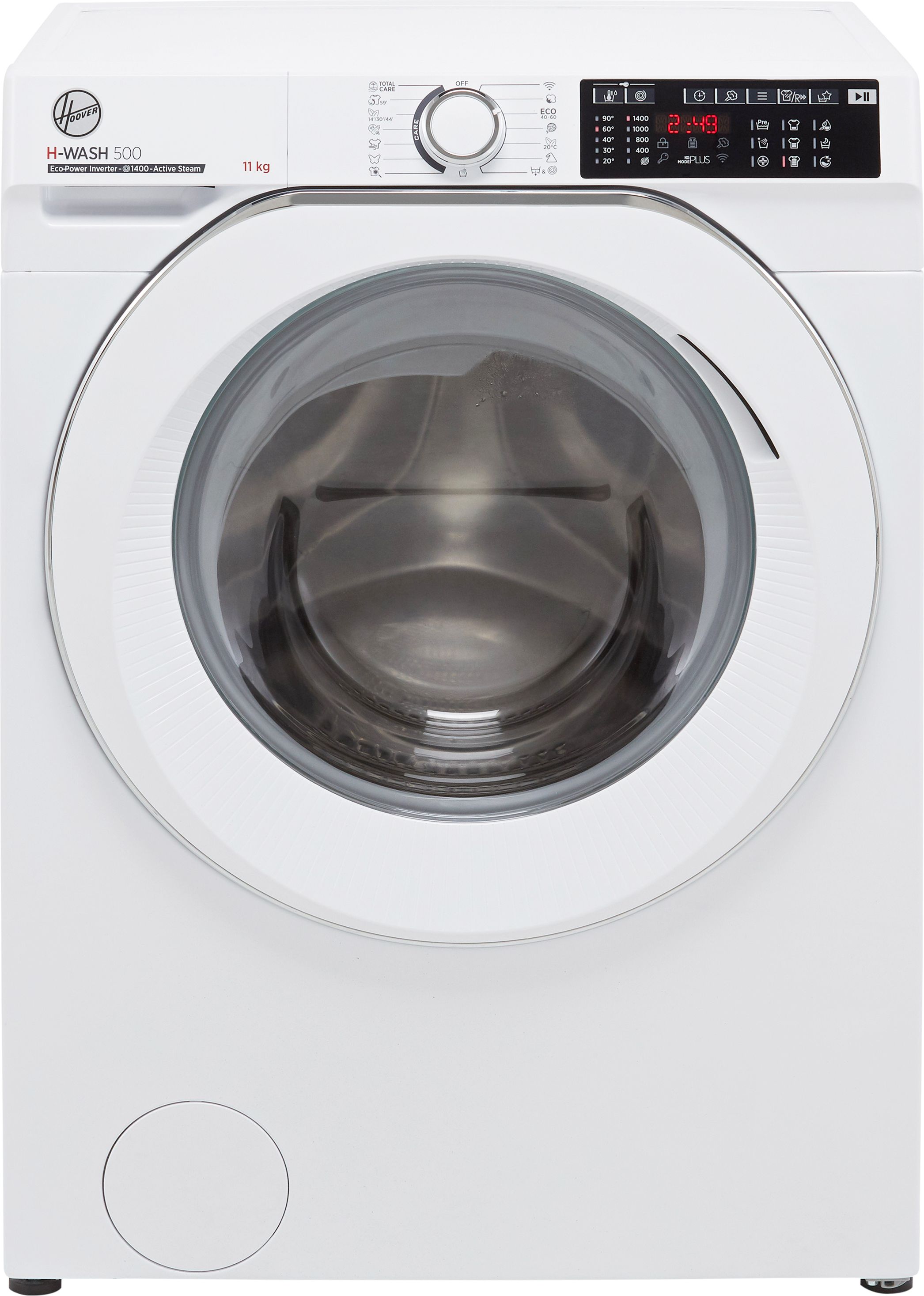 Hoover H-WASH 500 HW411AMC/1 11kg Washing Machine with 1400 rpm - White - A Rated, White
