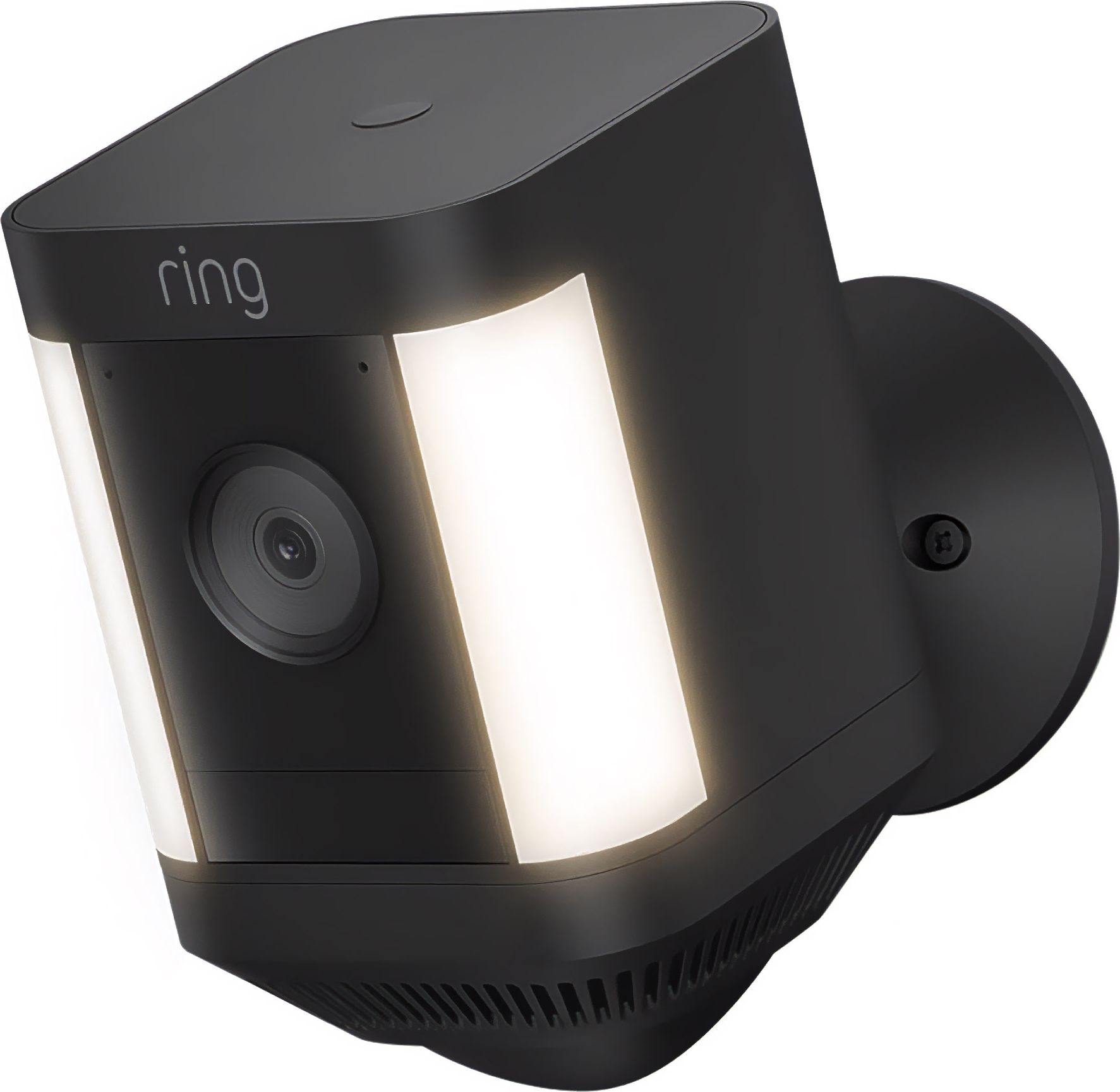 Ring Battery Powered Spotlight Cam Plus Full HD 1080p Smart Home Security Camera - Black, Black