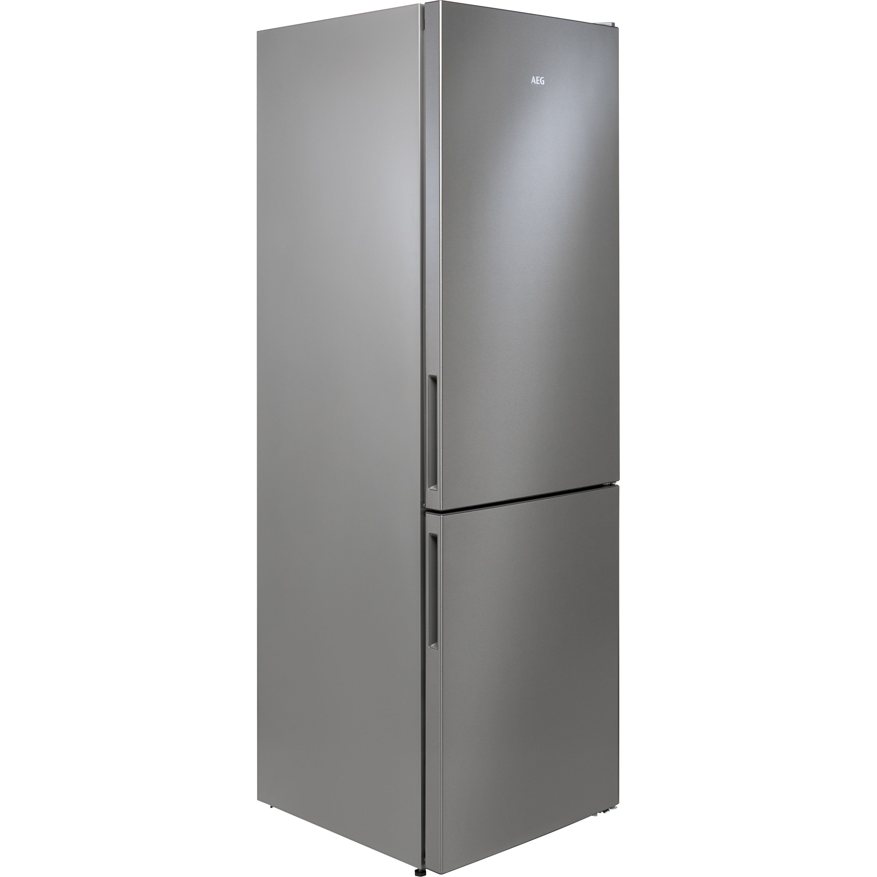 AEG Fridge Freezer - Stainless Steel - 330L Total Capacity - No Frost - E Rated