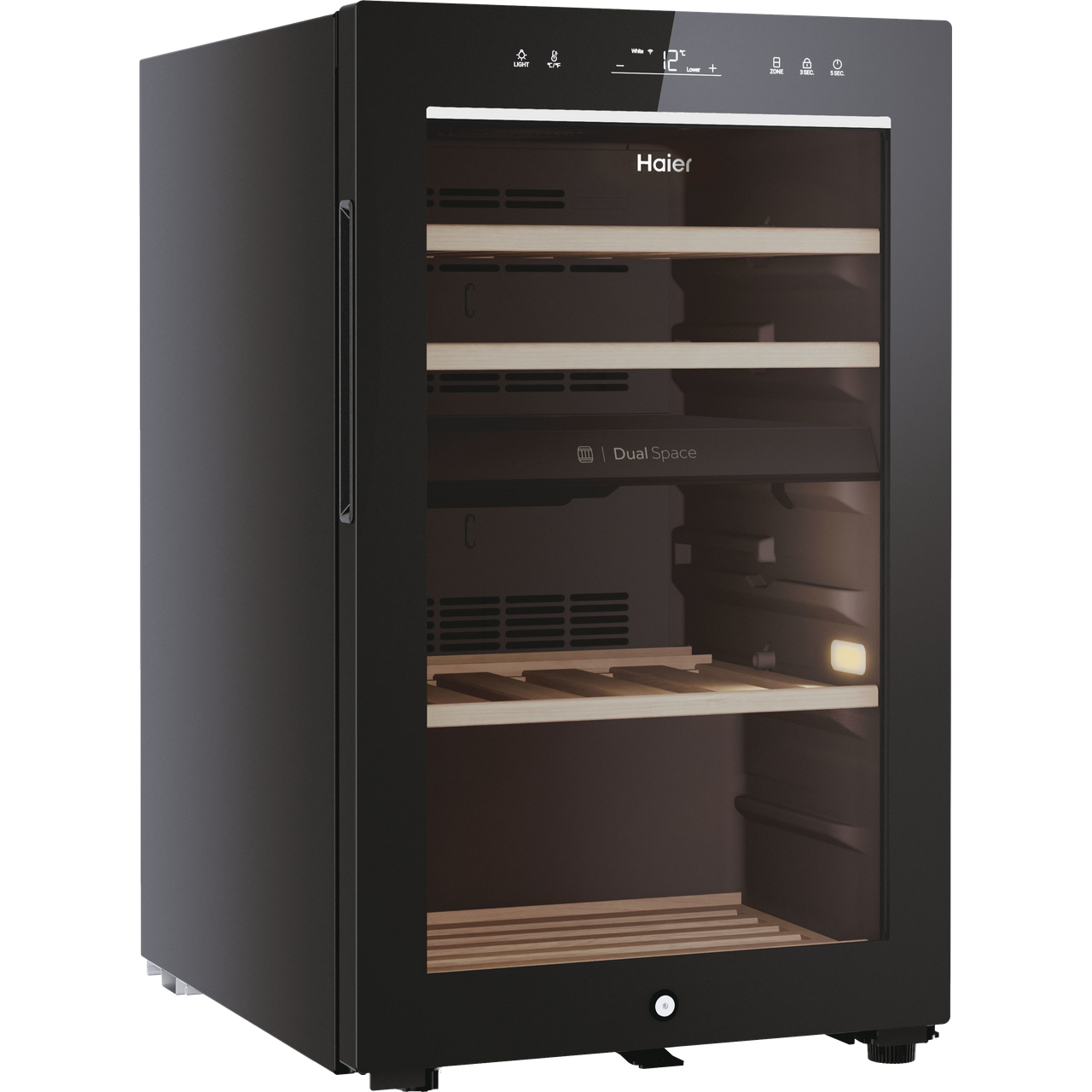 Haier HWS42GDAU1 Free Standing G Wine Cooler Fits 42 Bottles Black New