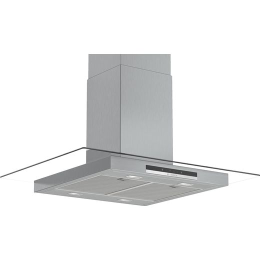 Bosch Serie 4 DIG97IM50B 90 cm Island Cooker Hood - Stainless Steel - B Rated