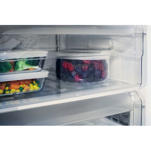 Hotpoint Integrated Under Counter Freezer  - Close up inside shot