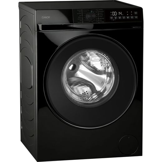 Candy Quick Pro GD 410B9B-80 10kg Washing Machine with 1400 rpm - Black - right perpsective shot