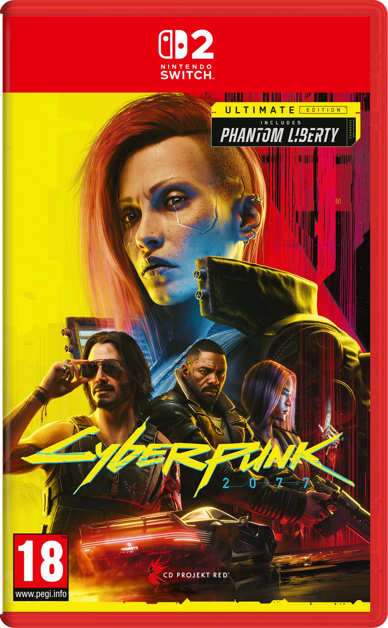 Image of Cyberpunk 2077 - Ultimate Edition for Nintendo Switch 2, White