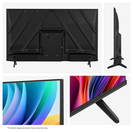 Hisense 40" HD Smart Freely TV [2026] - Combination shot