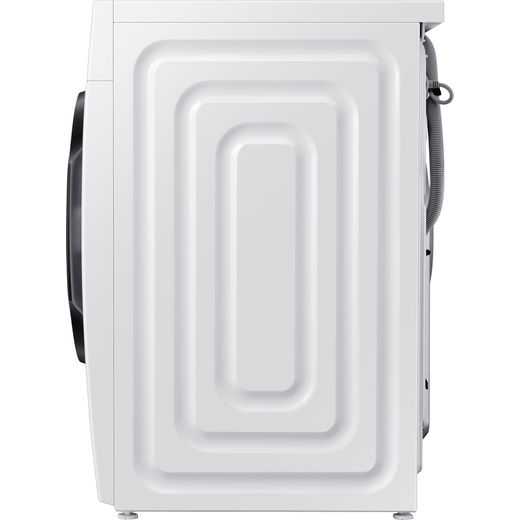 Samsung Series 5 AI Energy WW90CGC04DAE 9kg WiFi Connected Washing Machine with 1400 rpm - White - Side shot