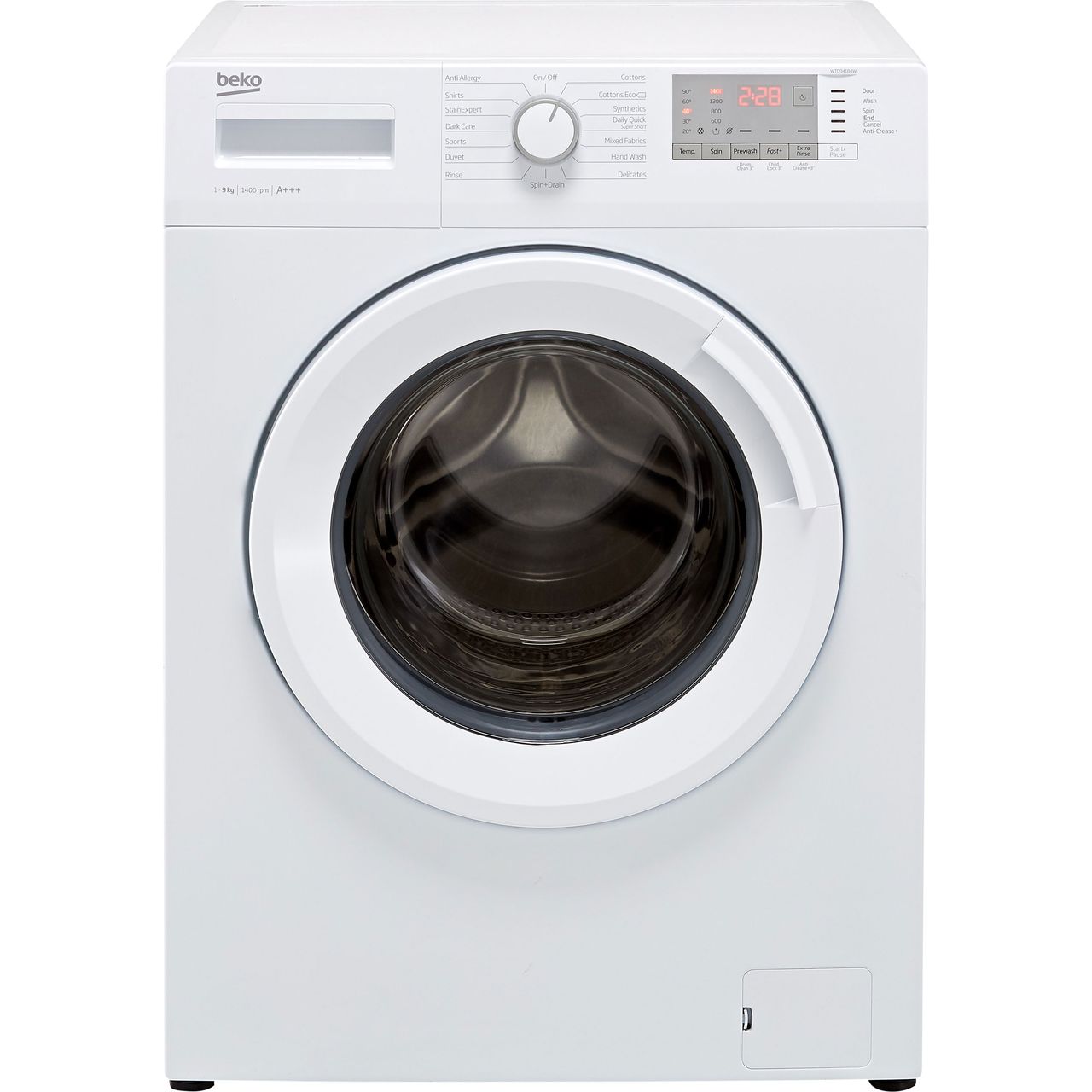 Beko WTG941B4W 9Kg Washing Machine with 1400 rpm Review