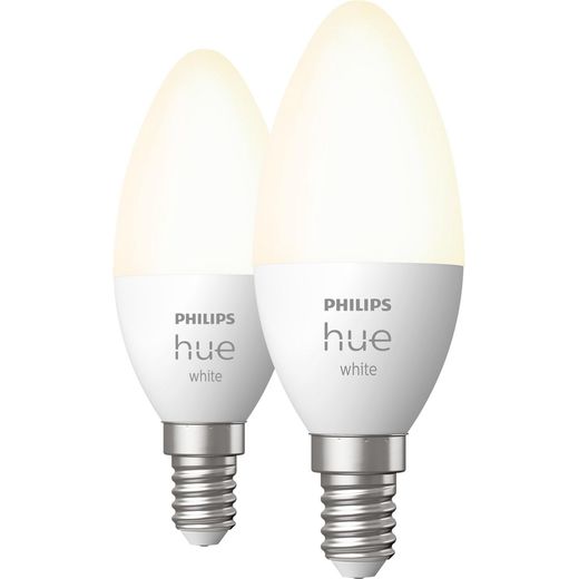 Philips Hue White 2-pack E14 - F Rated