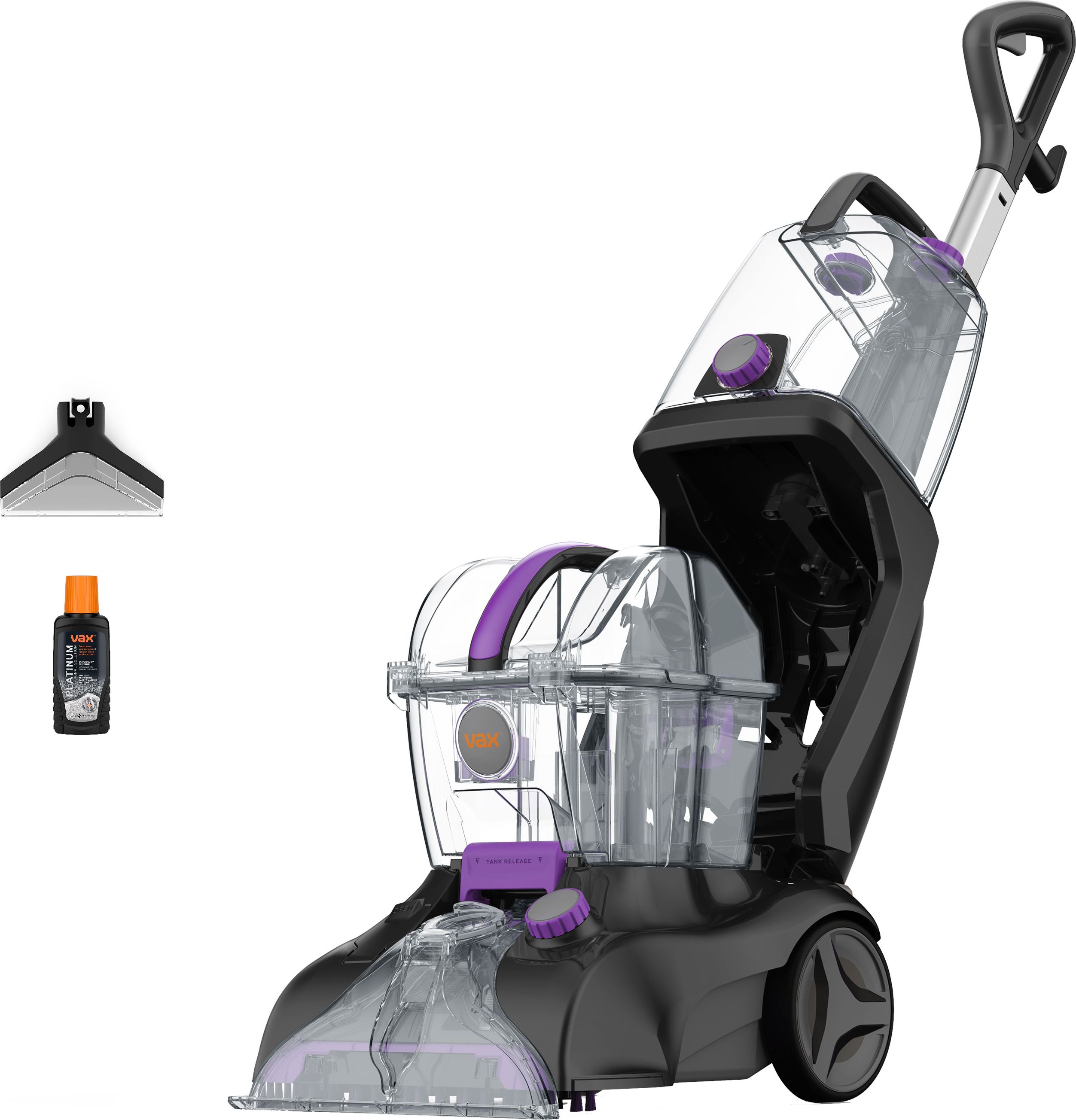 Image of Vax Rapid Power Refresh CDCW-RPXR Carpet Cleaner, Grey