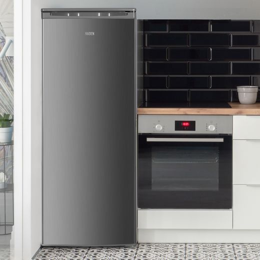 Haden 168L upright freezer | HZ218IX_SL | ao.com