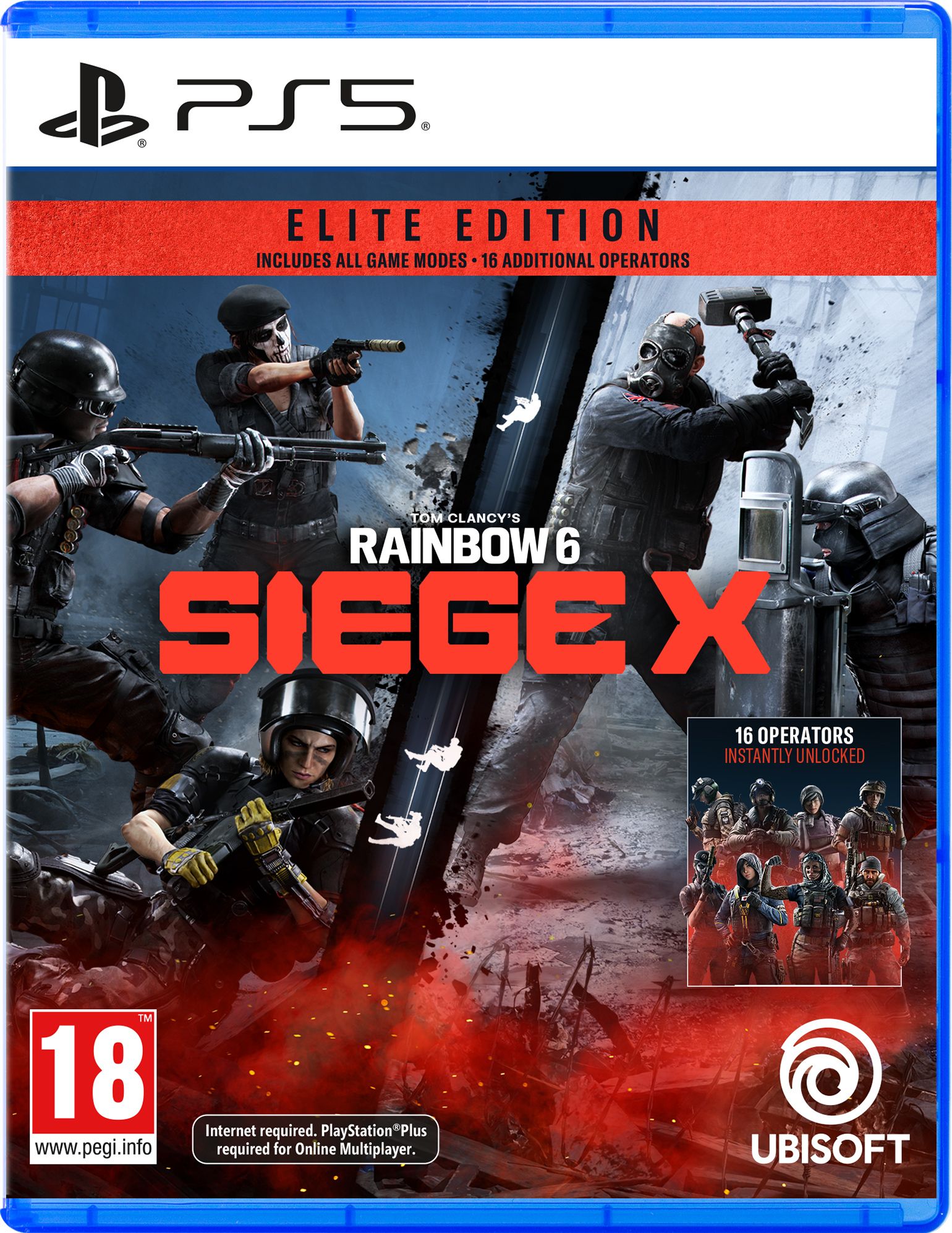 Ubisoft Tom Clancy's Rainbow Six Siege X - Elite Edition PS5 FPS Game