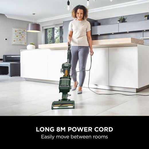 Shark Anti-Hair Wrap with Powered Lift Away and True Pet NZ691UKT Upright Vacuum Cleaner - Annotation - Long power cord shot