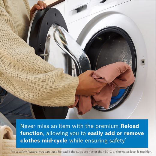 Bosch Series 6 10.5Kg / 6Kg Washer Dryer - White - Annotation - reload