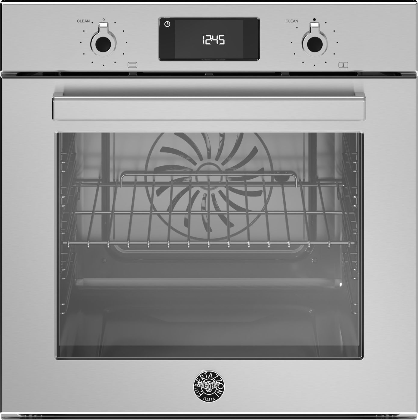 Bertazzoni Professional Series F6011PROPLX Built In Electric Single Oven with Pyrolytic Cleaning - Stainless Steel - A++ Rated, Stainless Steel