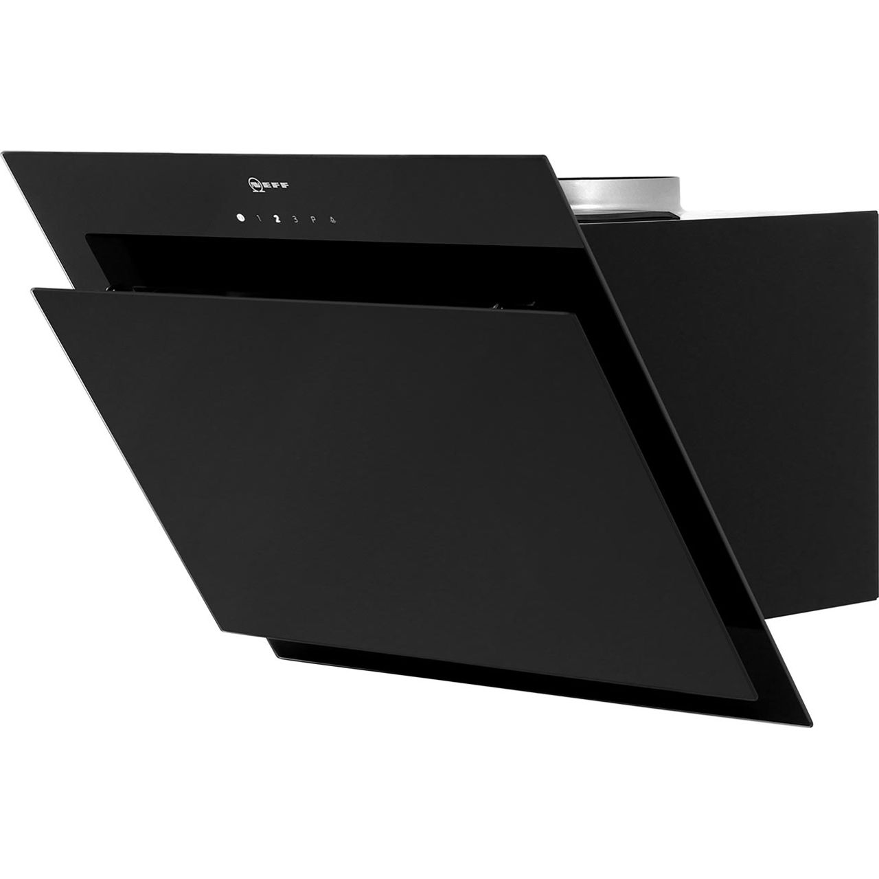 NEFF D65IHM1S0B Built In 59cm 3 Speeds B Chimney Cooker Hood Black