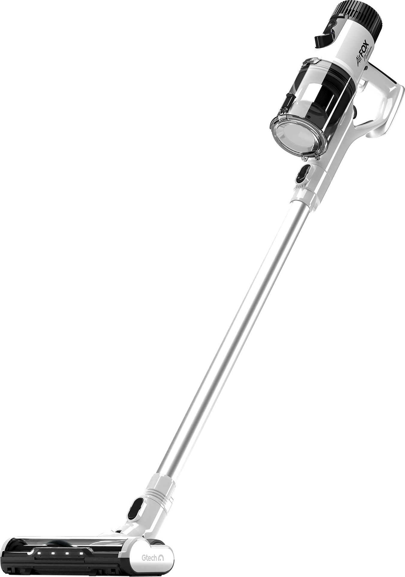 Gtech AirFOX Cordless Vacuum Cleaner - White - 0.4L Bagless - 80 min Runtime