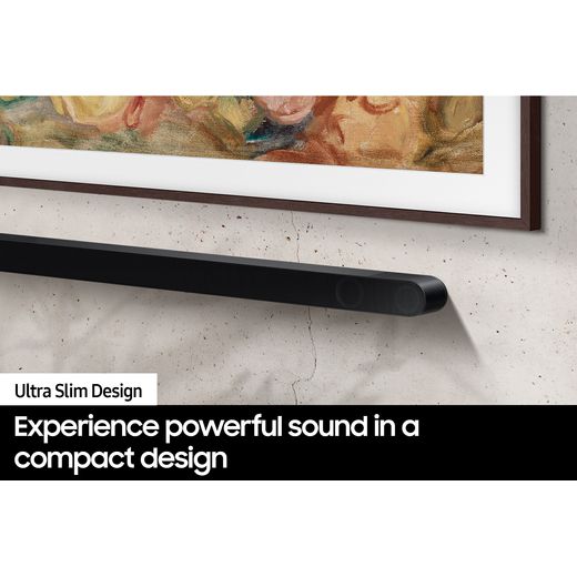 Samsung HW-S800D Bluetooth 3.1.2 Soundbar - Titan Black - Annotation - Ultra slim design