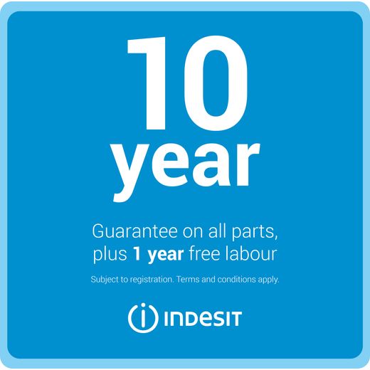 Indesit My Time IMA 864 MY TIME UK 8kg Washing Machine with 1400 rpm - White - Guarantee