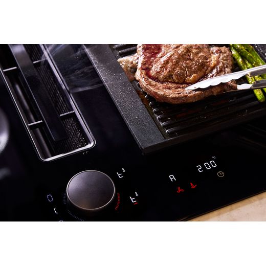 NEFF V68AUX4C0 Induction Hob Black - Close up shot