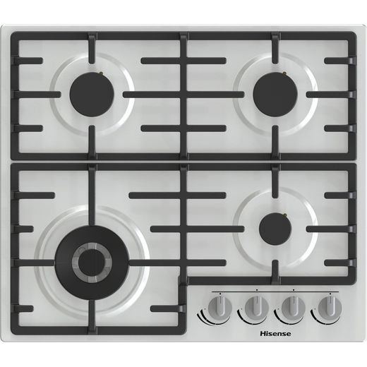 Hisense GM663XB Built In Gas Hob - Stainless Steel