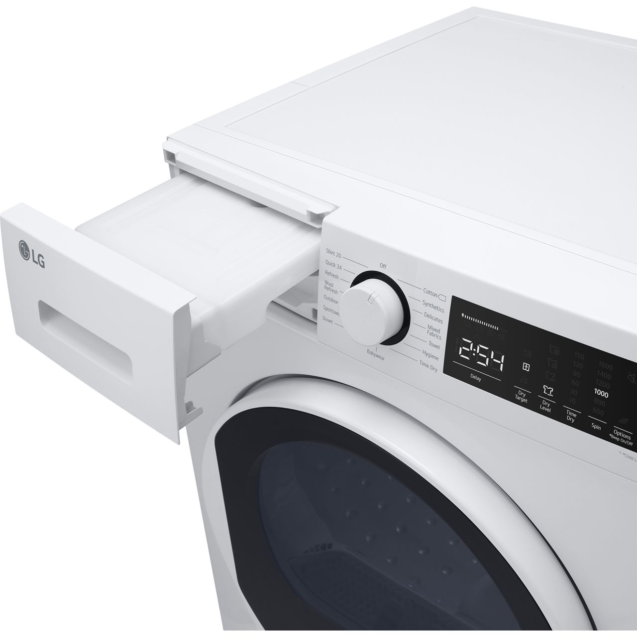 LAVADORA LG F12B8TDW 8Kg 1200 RPM A+++ BLANCA - Caja Registradora 