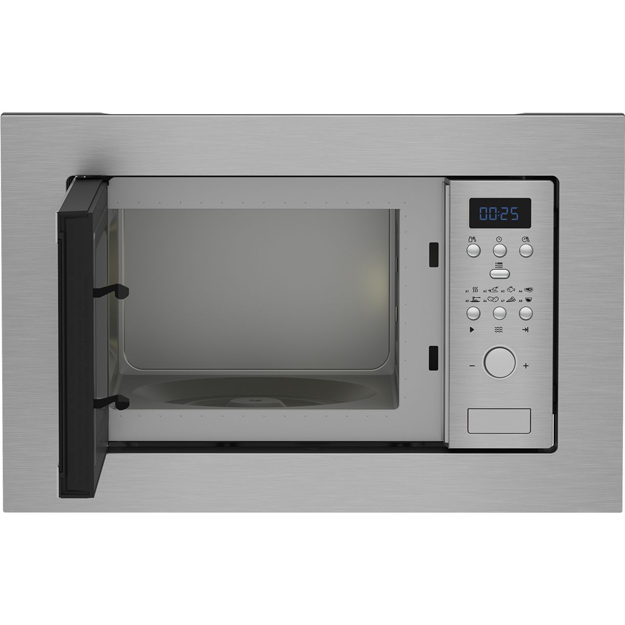 Beko MOB17131X stainless steel Einbau-microwave Solo 