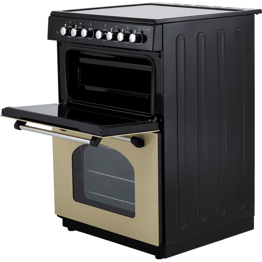 Rangemaster Classic 60 Electric Cooker with Induction Hob - Cream / Chrome