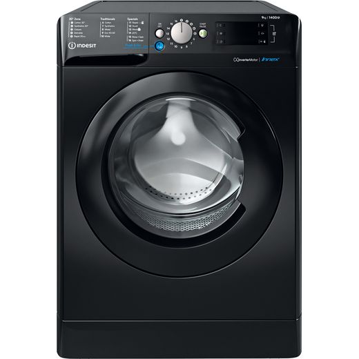 Indesit BWE91484XKUKN 9Kg Washing Machine with 1400 rpm - Black - C Rated