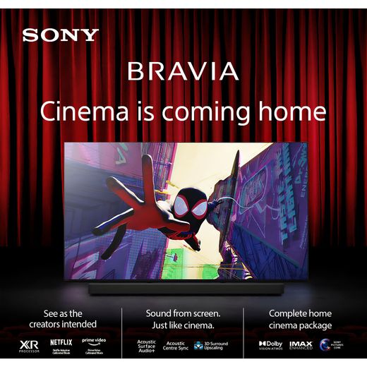 Sony Bravia Bravia 7 XR70 65" 4K Ultra HD QLED Smart Android Google TV - Annotation - Cinema coming home shot