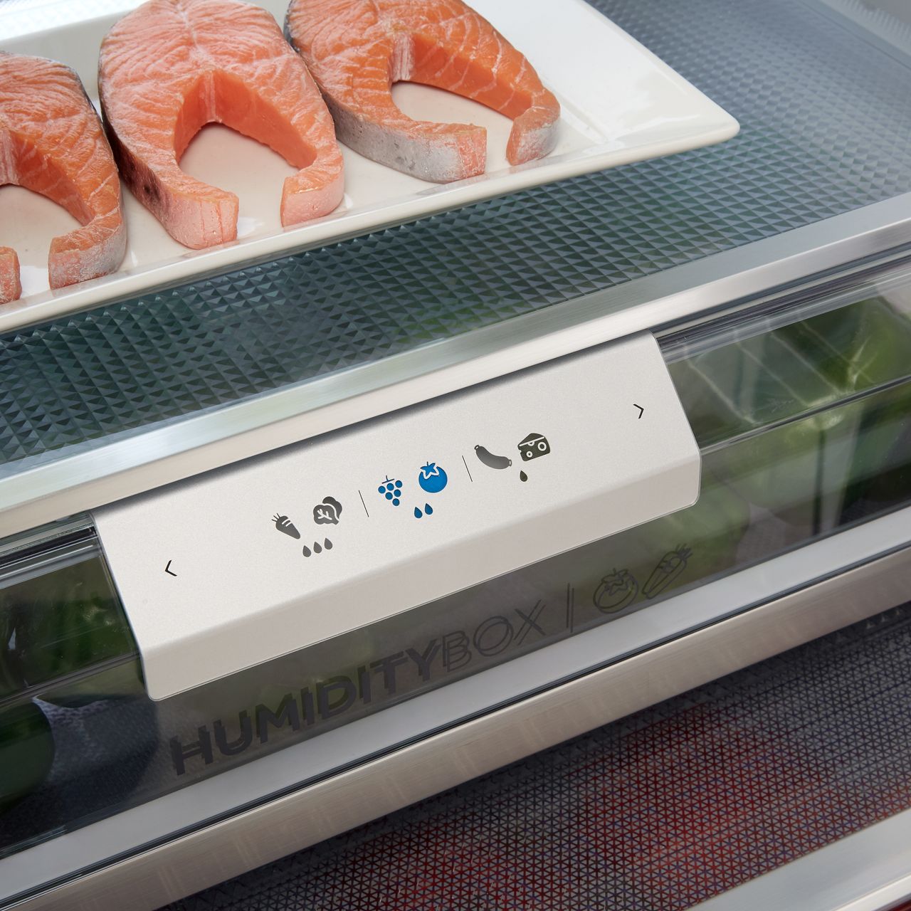 Haier American Fridge Freezer - Stainless Steel