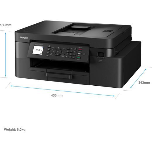 Brother MFC-J4350DW All-in-One Printer - Black - Dimensions