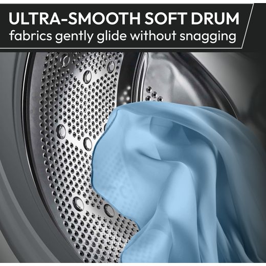 Hoover HBR 49SBL8-80 31020877 Washing Machine with 1400 rpm - White - Annotation - Ultra smooth soft drum