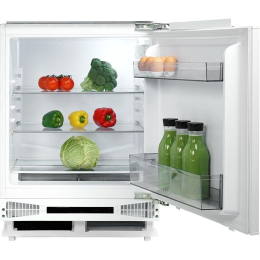 CDA FW224 Integrated Under Counter Fridge - Sliding Door Fixing Kit - White - F Rated