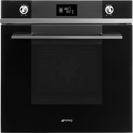 Smeg Linea SF6102TVN Built In Electric Single Oven - Black