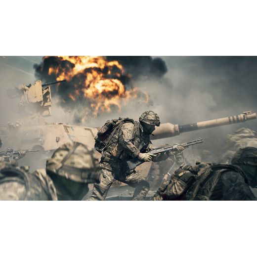 PlayStation 5 (Model Group – Slim) 1TB with Battlefield 6 - White - In game play