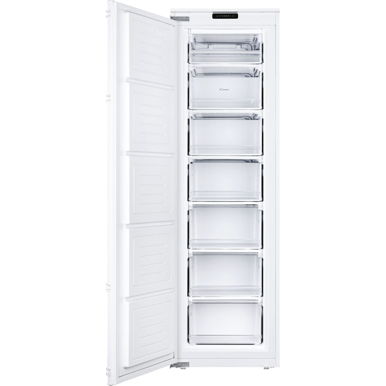 Candy 204L Upright Freezer | CUS518EWK_WH | ao.com