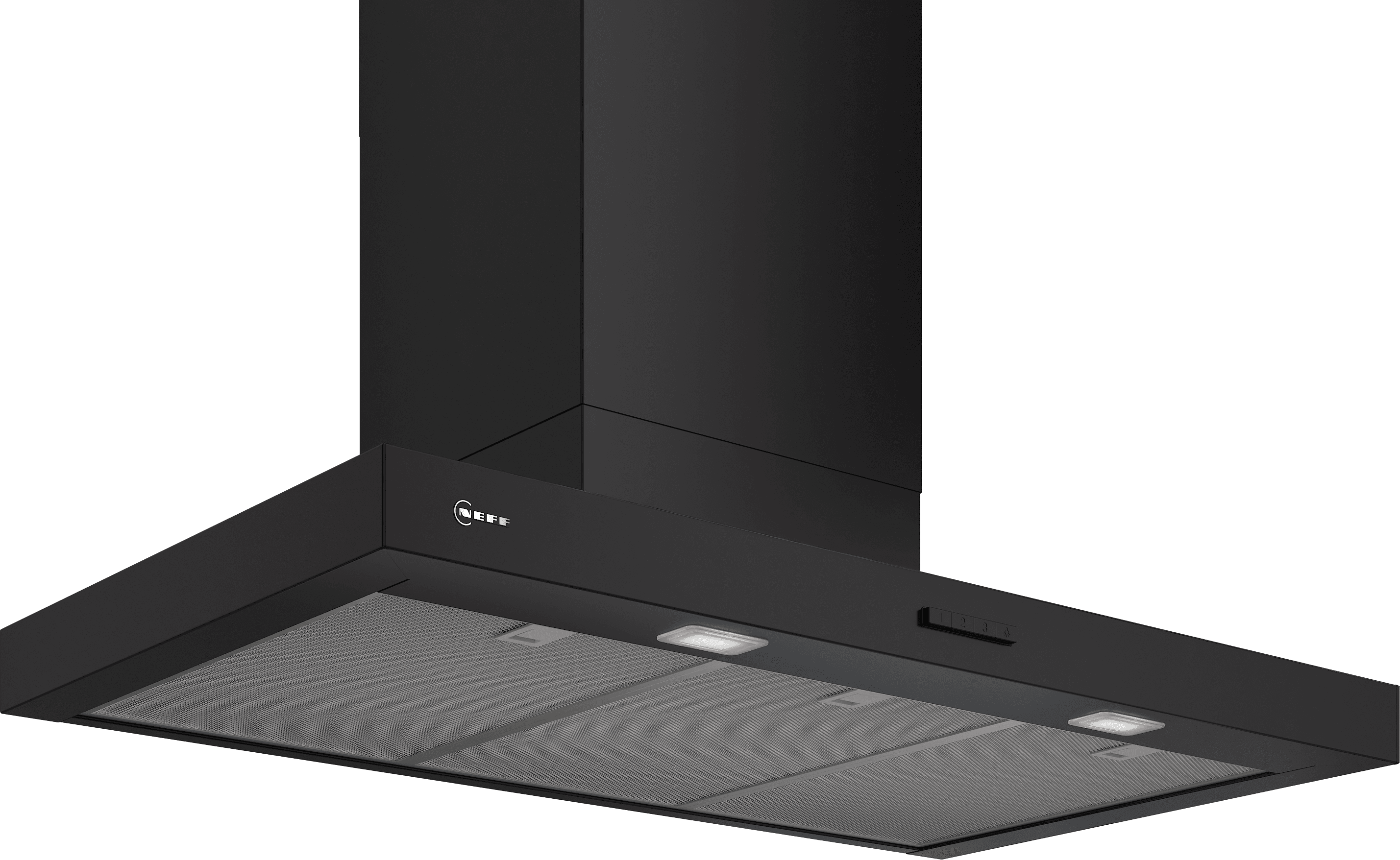 Image of NEFF N 50 D95BCC2S0B Cooker Hood - Black, Black