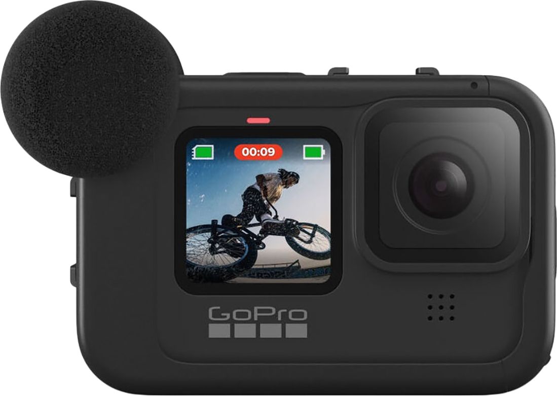 GoPro Media Mod - Camera Kit - Black - Mounts for Lights, Mics, Screens
