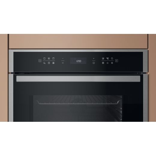 Hotpoint HOI68CT0SXUK Electric Single Oven Stainless Steel - Close up shot 