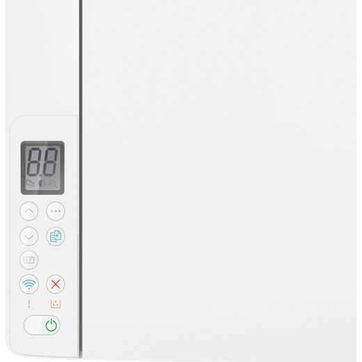 HP LaserJet MFP M140w All-In-One Laser Printer - White - Control panel shot