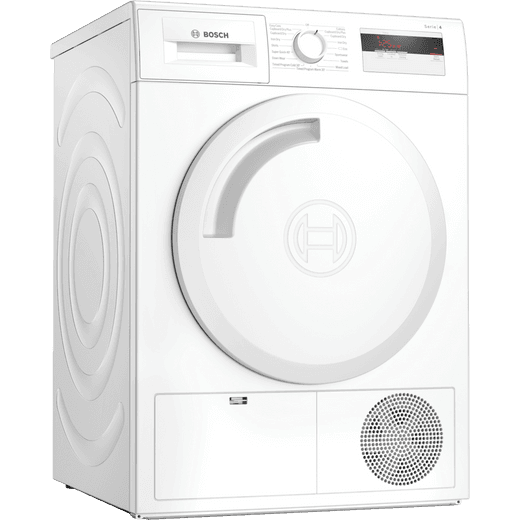 Bosch Series 4 WTH84000GB 8Kg Heat Pump Tumble Dryer - White - A+ Rated