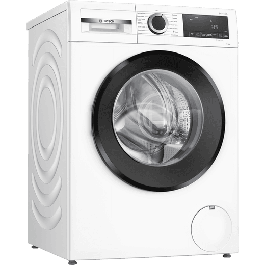 Bosch Series 4 WGG04409GB 9Kg Washing Machine with 1400 rpm - White - A Rated
