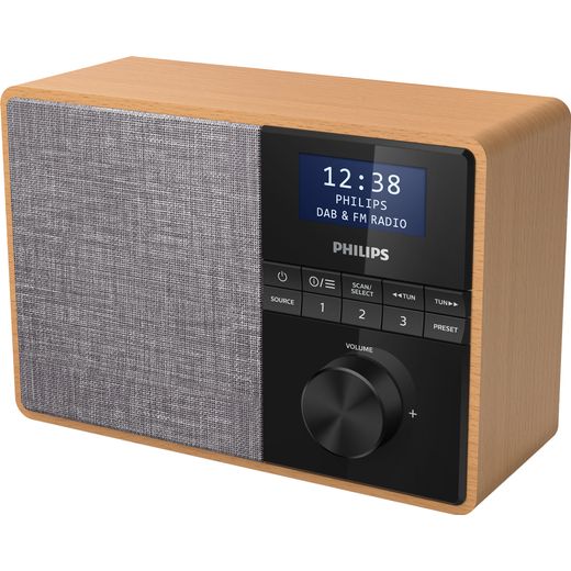 Philips TAR5505 DAB+ Digital Radio with FM Tuner - Wood