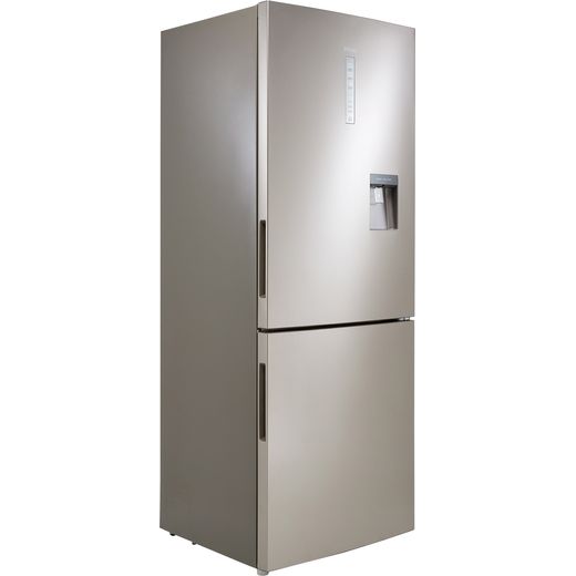 Haier HDR5719FWMP Fridge Freezer - Platinum Inox