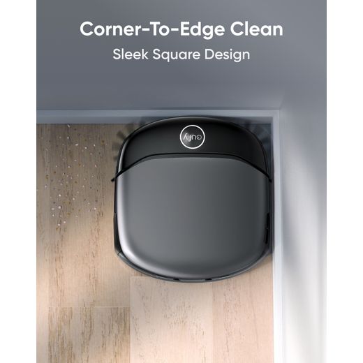 Eufy Omni S1 Pro Robotic Vacuum Cleaner - Matte Black - Annotation - Corner to edge