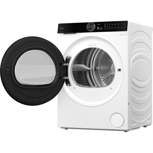 Hoover Pro Dry Series 7 HBQ 10N4BX-80 Wifi Connected 10Kg Heat Pump Tumble Dryer - left perspective door open