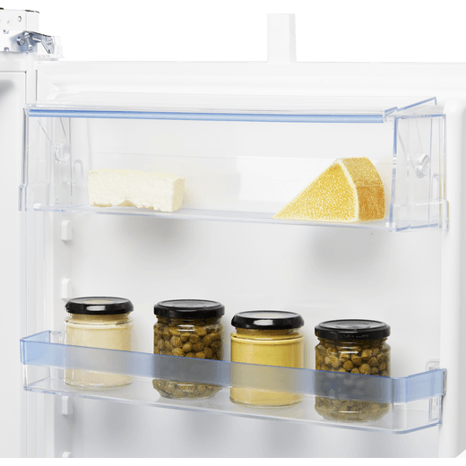 Bosch Serie 4 Integrated 70/30 Fridge Freezer with Sliding Door Fixing Kit - White
