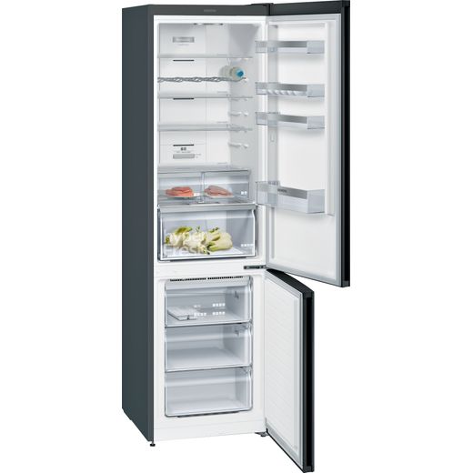 Siemens IQ-300 KG39N7XEDG Fridge Freezer - Black / Stainless Steel Look